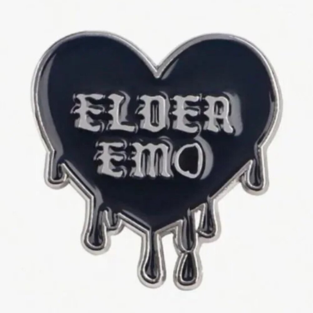 NWT, Elder Emo Enamel Pin